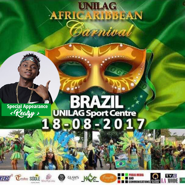 Blow Money Records Act, “Realzy” to Perform at Unilag Africaribbean Carnival.